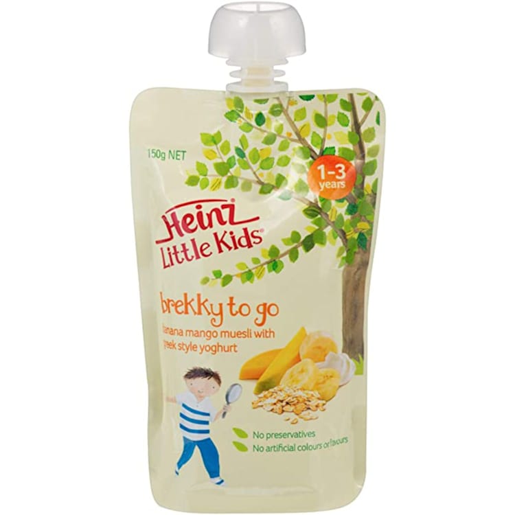 Heinz Brekkie To Go Muesli Banana Mango and Yogurt