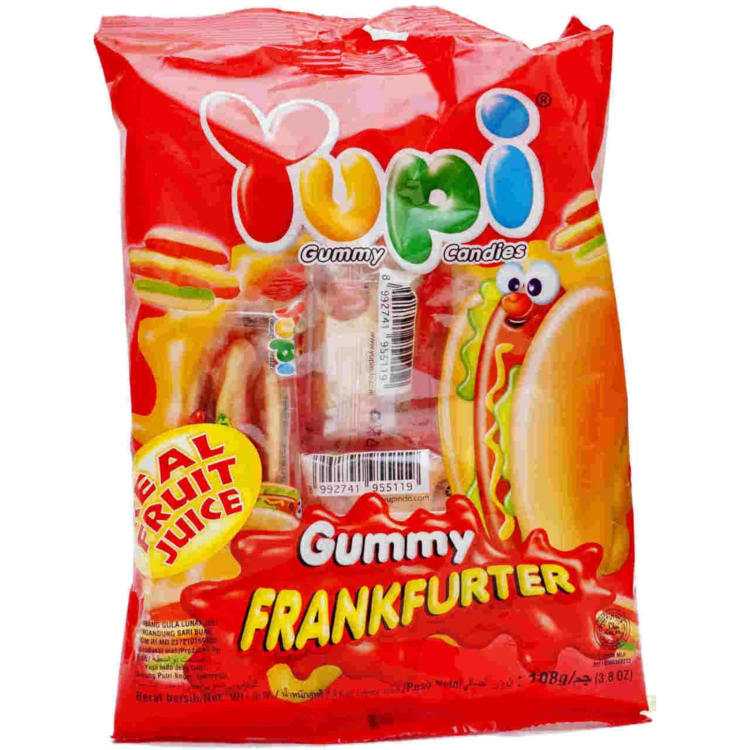 Yupi Gummy Hot Dog