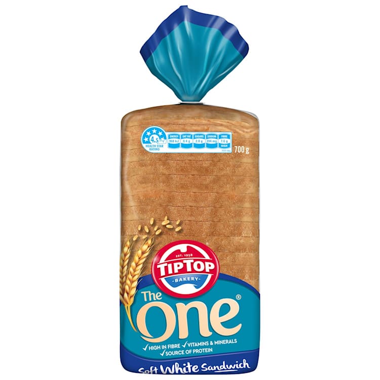 Tip Top Bread The One White Sandwich Loaf
