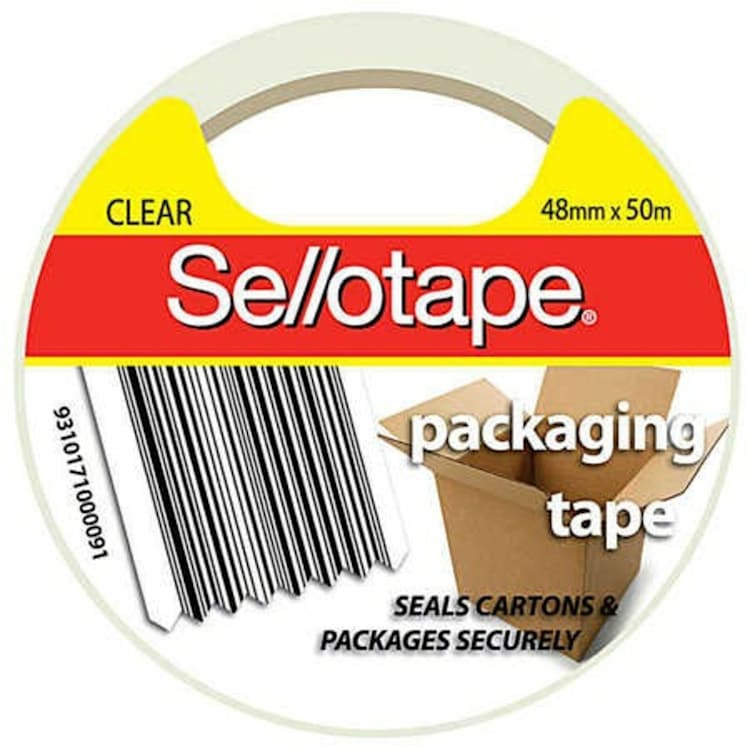 Sellotape 48mm x 50m Packaging Tape Clear