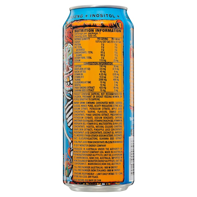 Monster Energy Mango Loco Juice