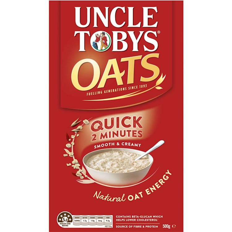 Uncle Tobys Oats Quick Porridge
