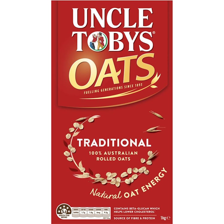 Uncle Tobys Oats Traditional Porridge