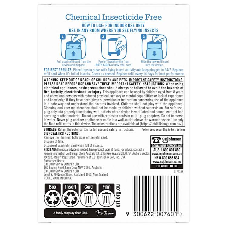 Raid Light Trap Refill
