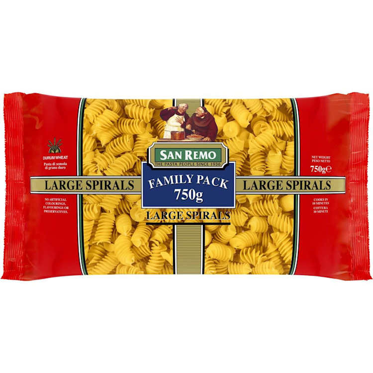 San Remo Spirals Large Pasta No 53