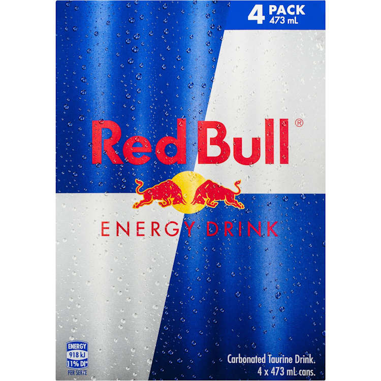 Red Bull Energy Drink Cans