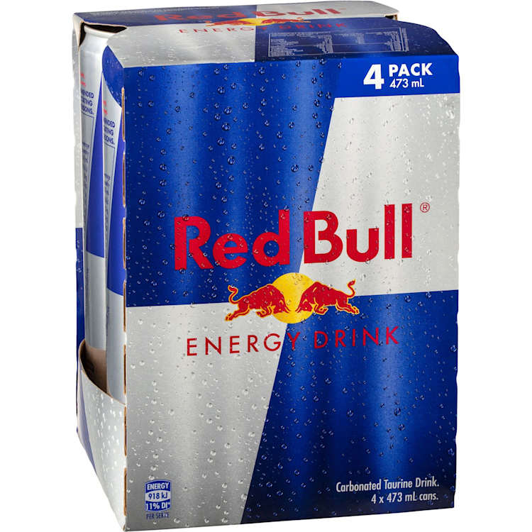 Red Bull Energy Drink Cans