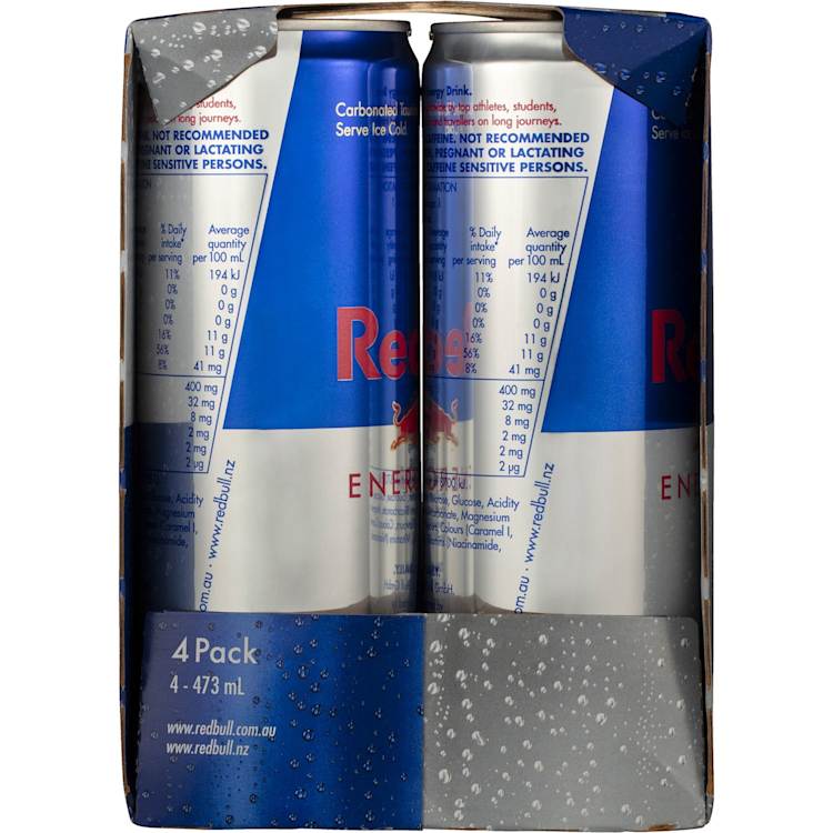 Red Bull Energy Drink Cans