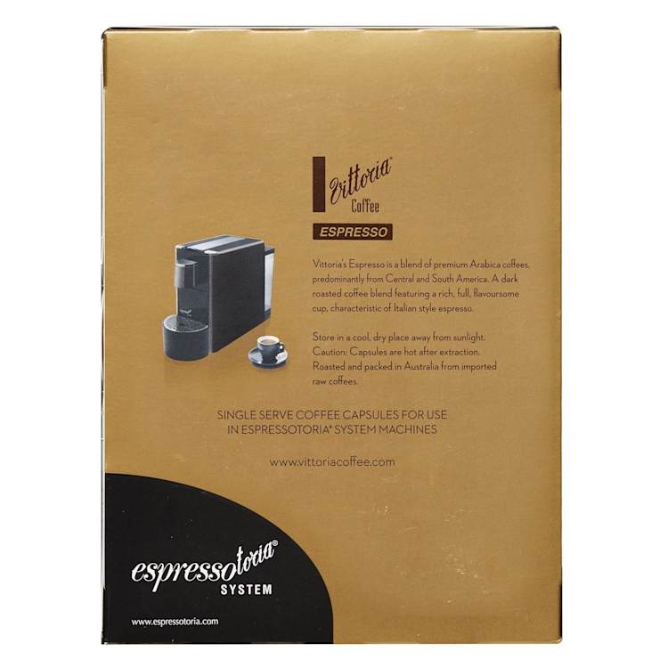 Vittoria Espressotoria Espresso Coffee Capsules