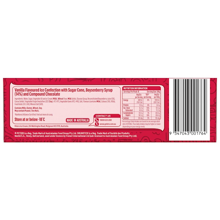 Peters Drumstick Mini Boysen Berry Swirl