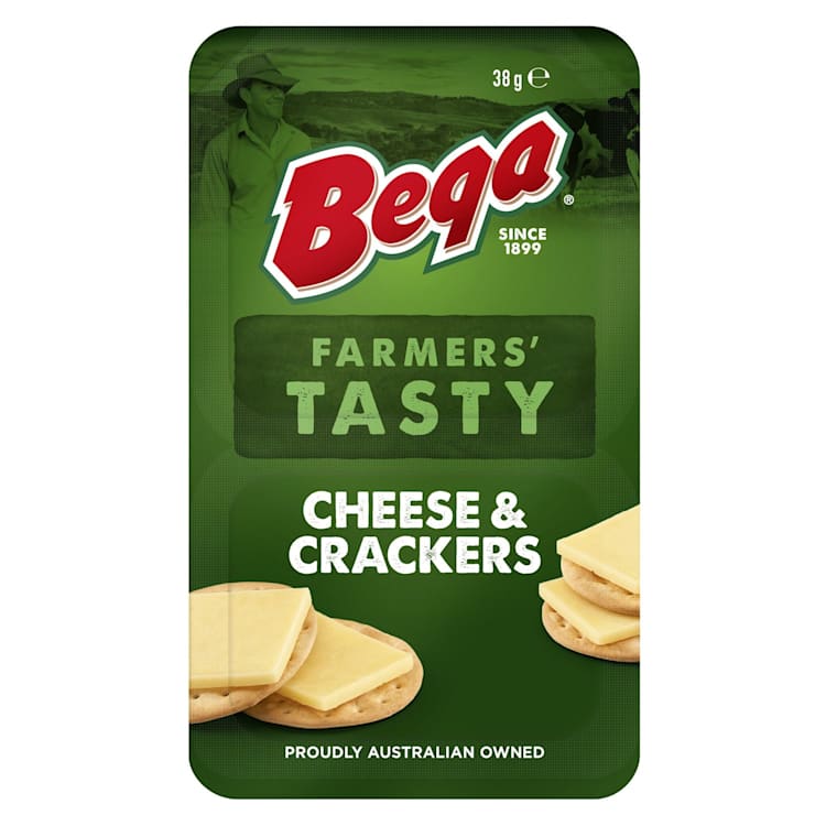 Bega Snacking Tasty Cheese & Crackers