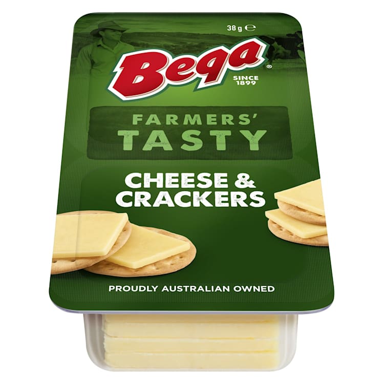 Bega Snacking Tasty Cheese & Crackers