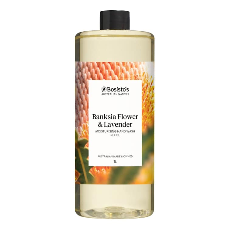 Bosisto's Hand Wash Banksia Flower & Lavender Refill