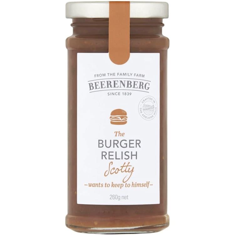 Beerenberg Relish Burger