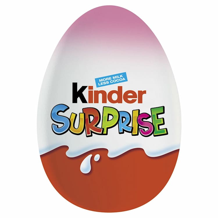 Kinder Surprise Chocolate Egg Pink