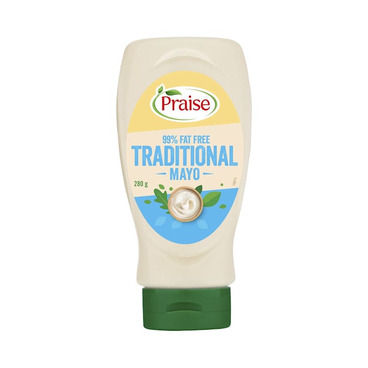 Praise Mayonnaise Traditional 99% Fat Free Squeeze