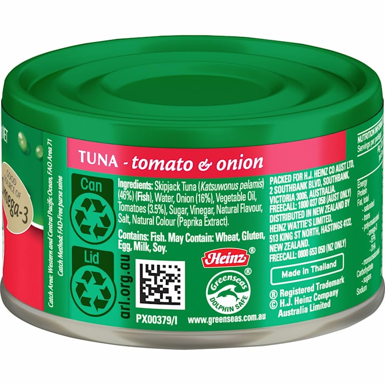 Greenseas Tomato & Onion Tuna