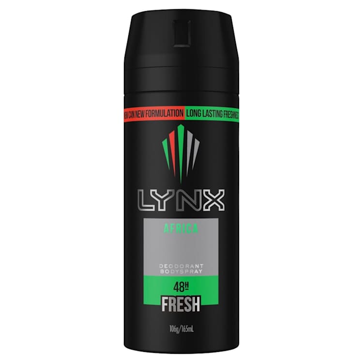 Lynx Africa Deodorant Bodyspray IGA Shop Online