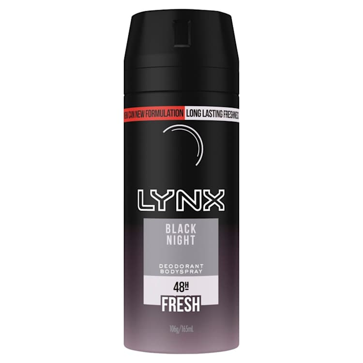 Lynx Black Night Deodorant Bodyspray