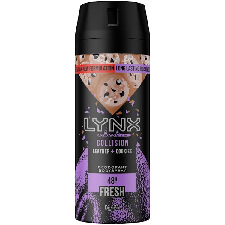 Lynx Collision Leather & Cookies Deodorant Bodyspray