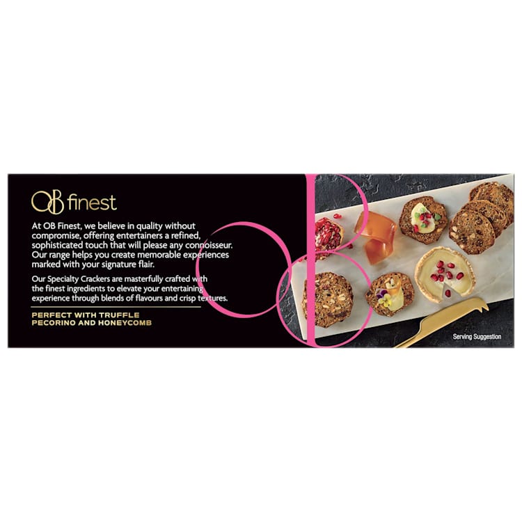 OB Finest Specialty Crackers Fig & Almond