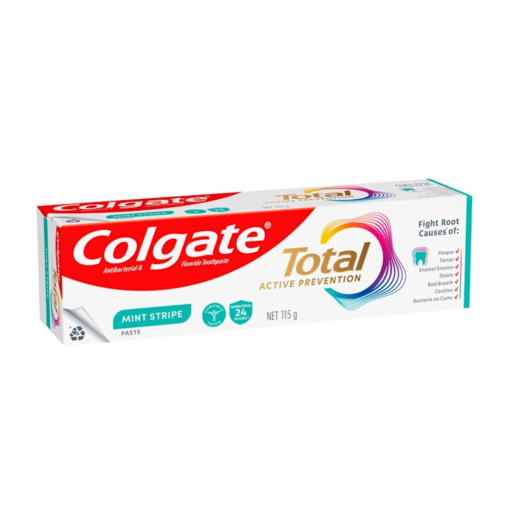 Colgate Total Mint Stripe Antibacterial Gel Toothpaste