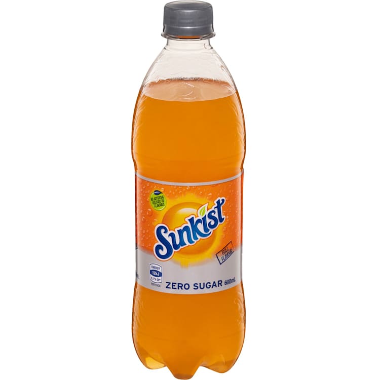 Sunkist Orange Zero Sugar Bottle