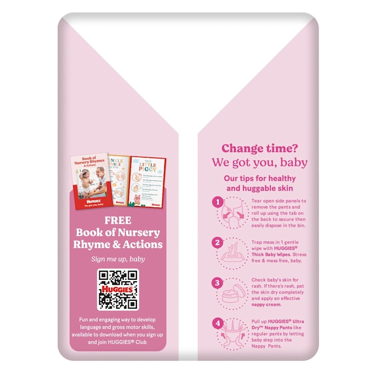 Huggies Nappy Pants Toddler Girl