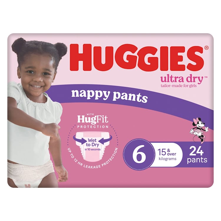 Huggies Nappy Pants Junior Girl