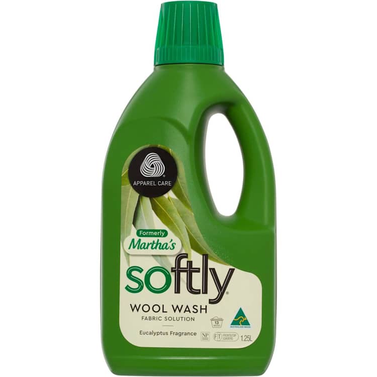 Softly Fabric Softener Woolwash Eucalyptus