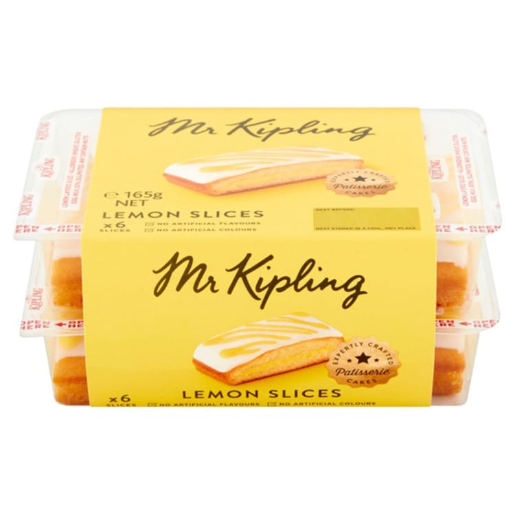 Mr Kipling Lemon Slices Snack Pack