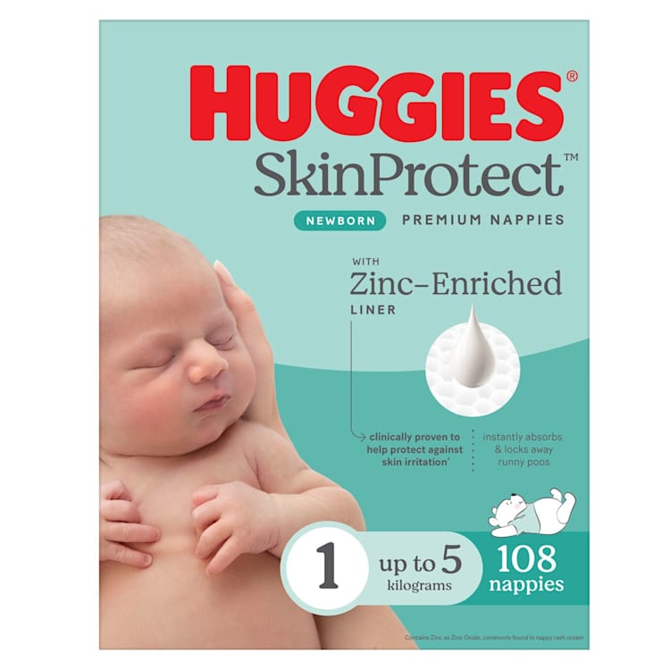 Huggies Nappies Newborn Jumbo