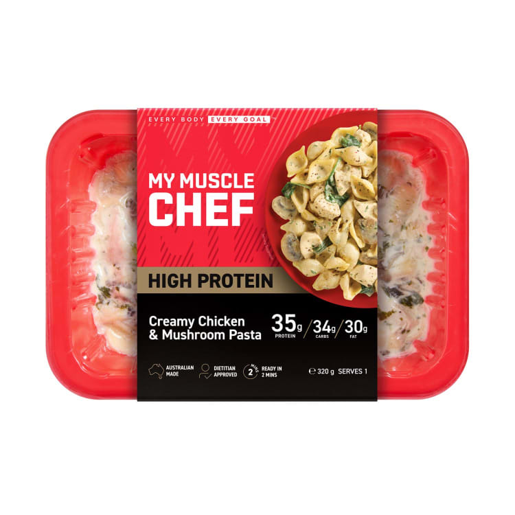 My Muscle Chef Creamy Chicken & Mushroom Pasta