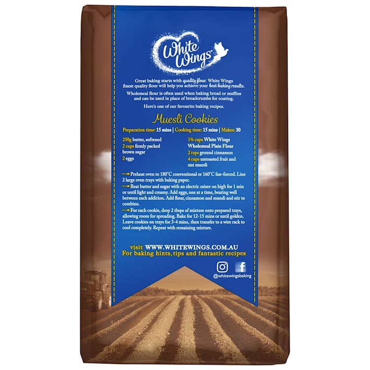 White Wings Plain Wholemeal Flour