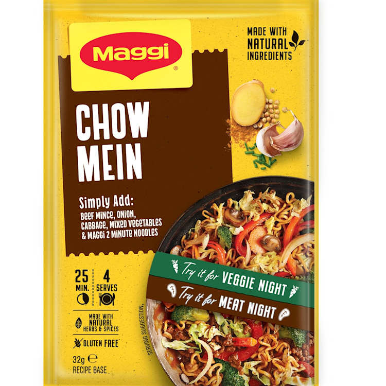 Maggi Mince Chow Mein Recipe Base