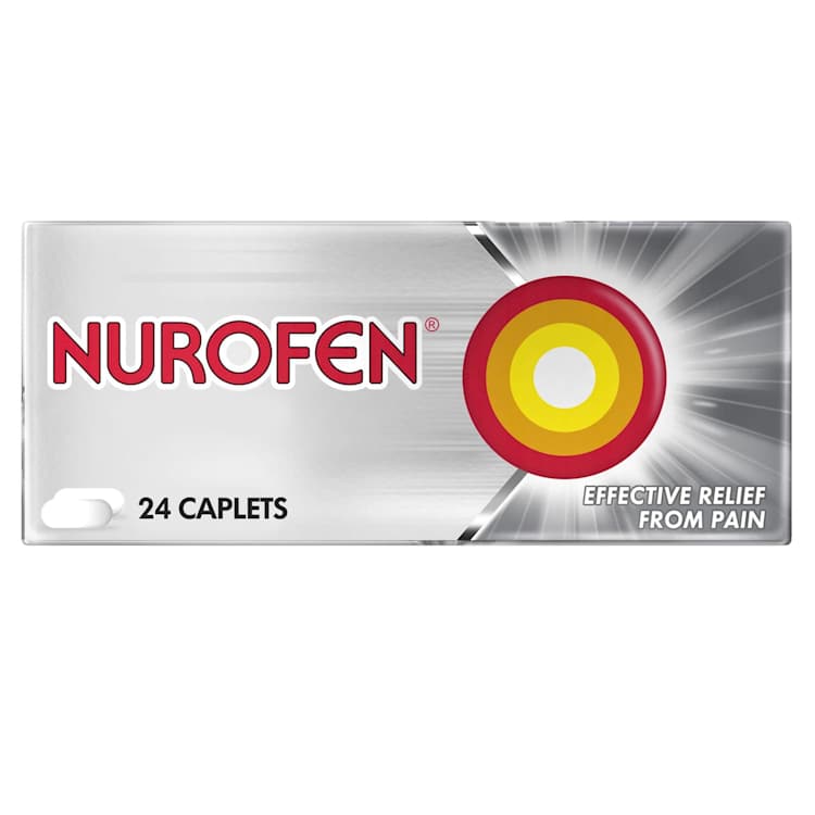 Nurofen Pain and Inflammation Relief Caplets 200mg Ibuprofen