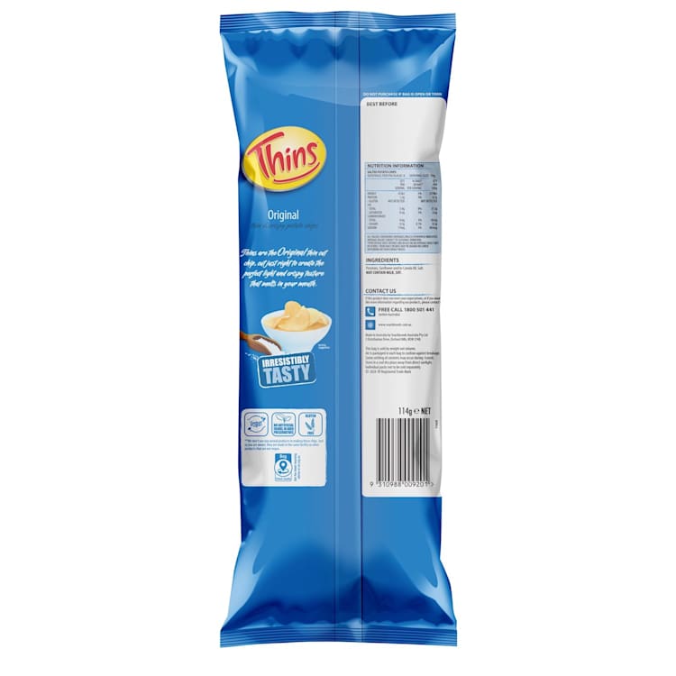 Thins Multipack Classic Original Chips