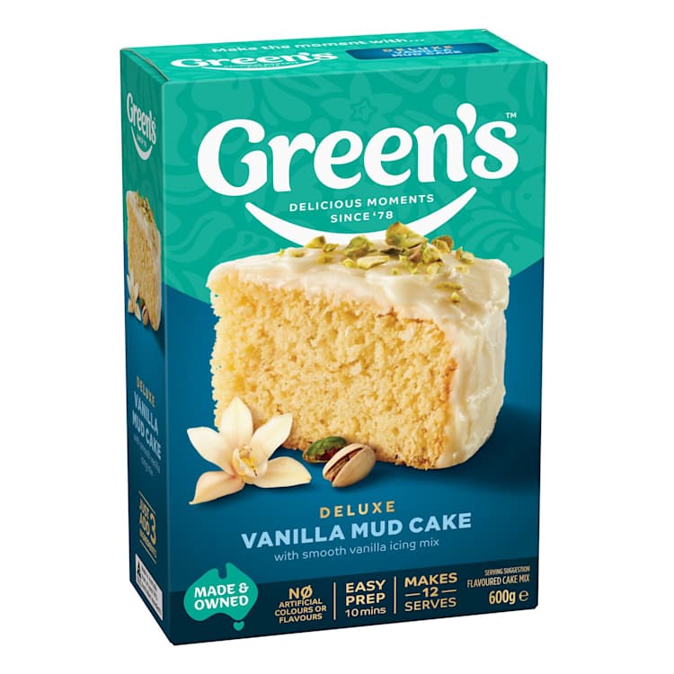 Green's Vanilla Mud Cake Mix