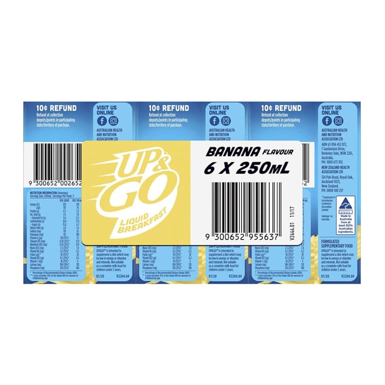 Up & Go Liquid Breakfast Banana