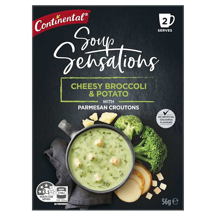 Continental Sensations Soup Cheesy Broccoli & Potato