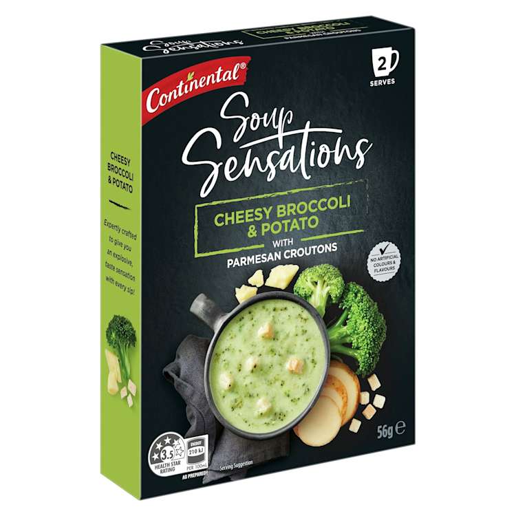 Continental Sensations Soup Cheesy Broccoli & Potato