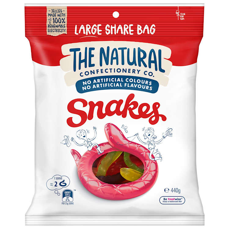 The Natural Confectionery Co. Snakes