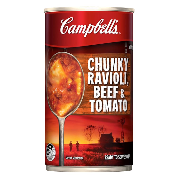 Campbell's Soup Chunky Ravioli Beef & Tomato