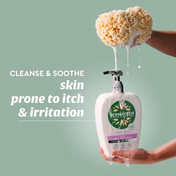 Dermaveen Soap-free Body Wash Oatmeal