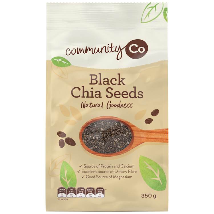 Community Co Aussie Black Chia Seeds