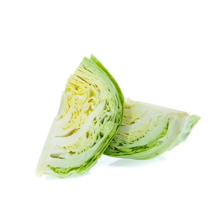 Green Cabbage Quarter