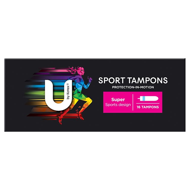 U By Kotex Sport Tampons Super