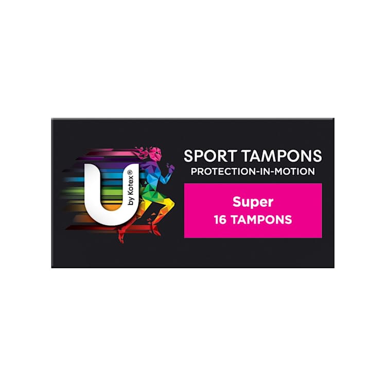 U By Kotex Sport Tampons Super