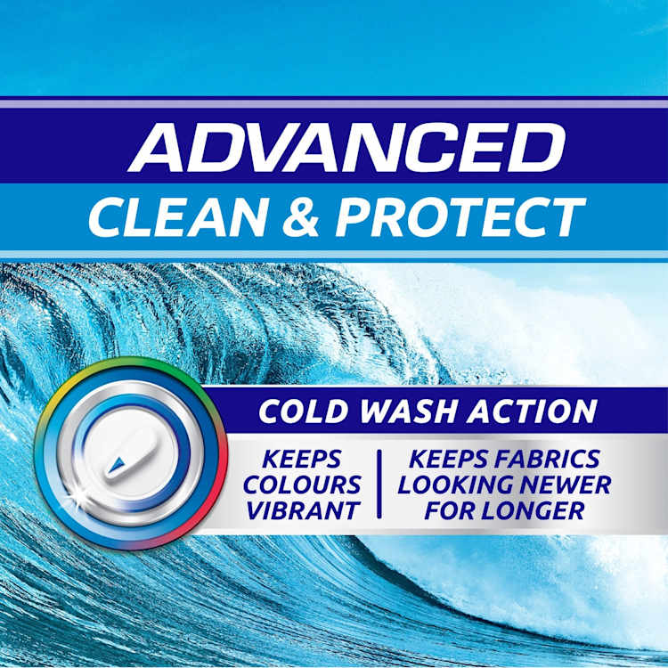 Cold Power Advanced Clean Cold Water Enzyme Liquid Laundry Detergent 4L ...