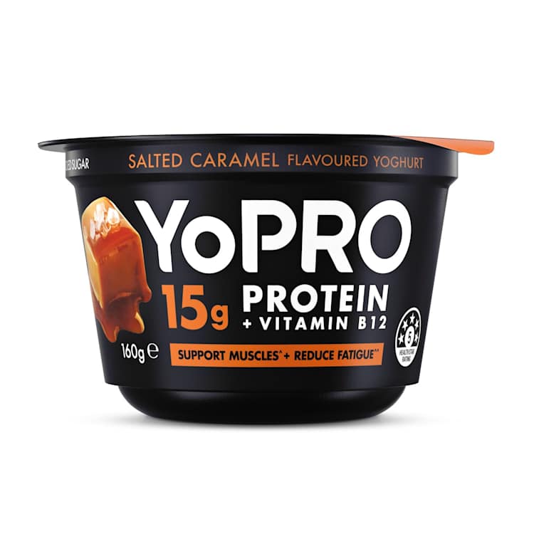YoPRO Salted Caramel Flavoured Yoghurt